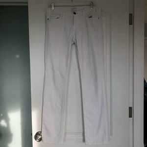 Current Elliott white Jeans